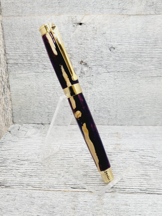 Leveche Rollerball Pen with a Cholla Cactus and Resin Body